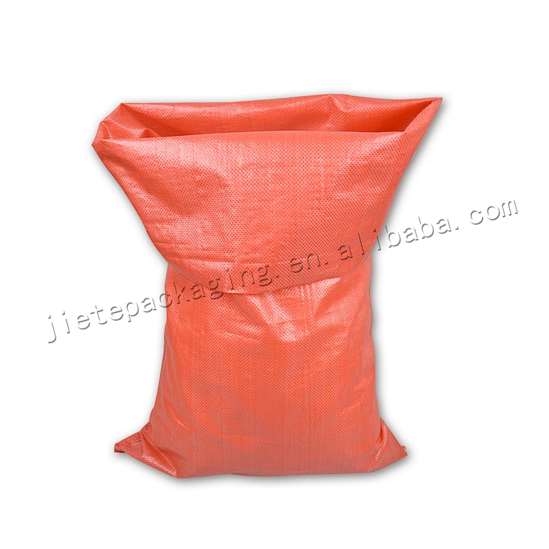 Construction use customized color plastic pp woven 25kg building sand bag