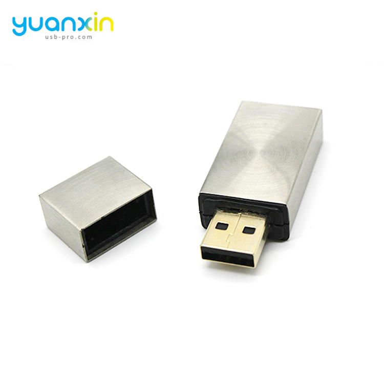 Gold Silver Metal Stick 8Gb Usb 2.0 Flash Memory Stick Thumb Pen Drive 8G U Disk