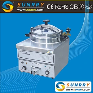Commercial stainless steel 20L electric pressure deep fryer
