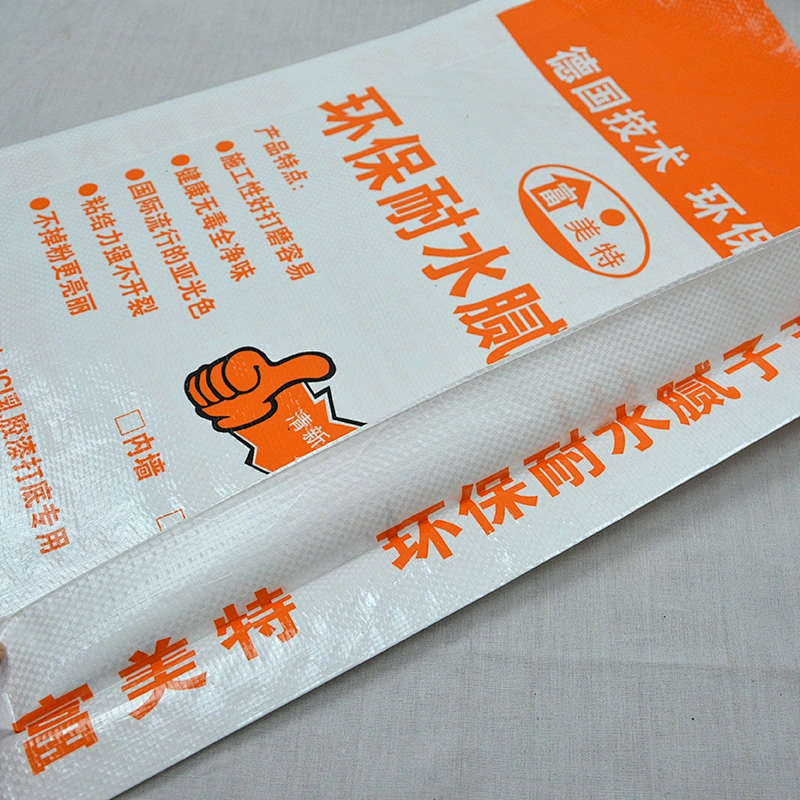 20kg bopp laminated pp woven cement bag for wall putty, glue powder