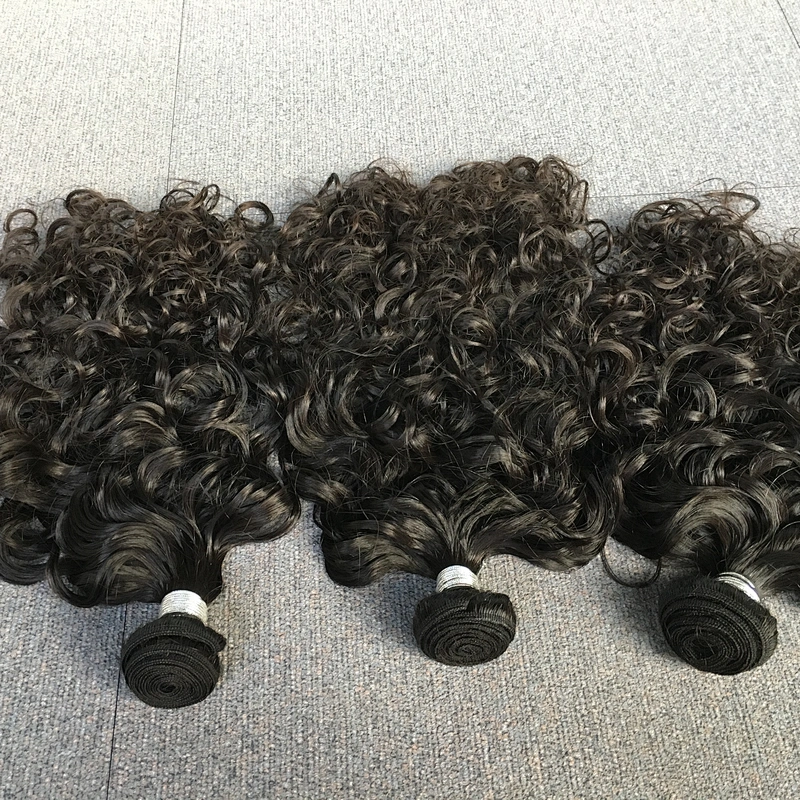 Can be dyed no shedding no tangle virgin peruvian hair bundles wholesale cuticle aligned hair