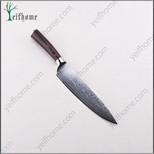 High Quality Lasting damascus kitchen knife