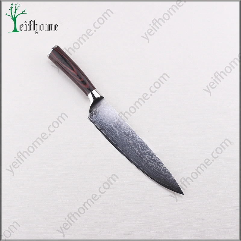 High Quality Lasting damascus kitchen knife