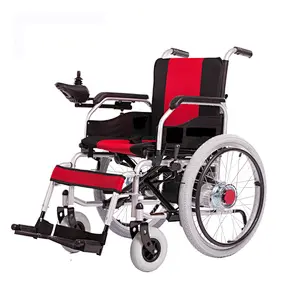 hot sell foldable power wheelchair with motor controller and battery electric TEW108LA
