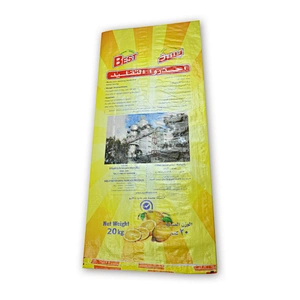 PP woven bag with lining for yellows washing powder soap powder 25kg 5kg