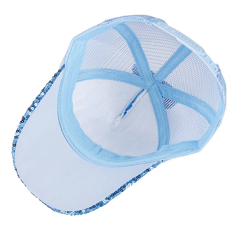Wholesale kids cute mesh baseball cap hat with rabbit bunny ear