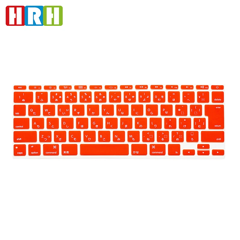 japanese keyboard cover laptop skins Custom Silicone Keyboard Skin For mac laptop skins air 11 Keypad Cover