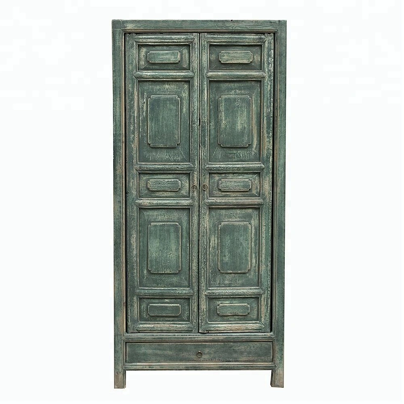 wholesale rustic reclaimed old wood shabby chic distressed wardrobe furniture