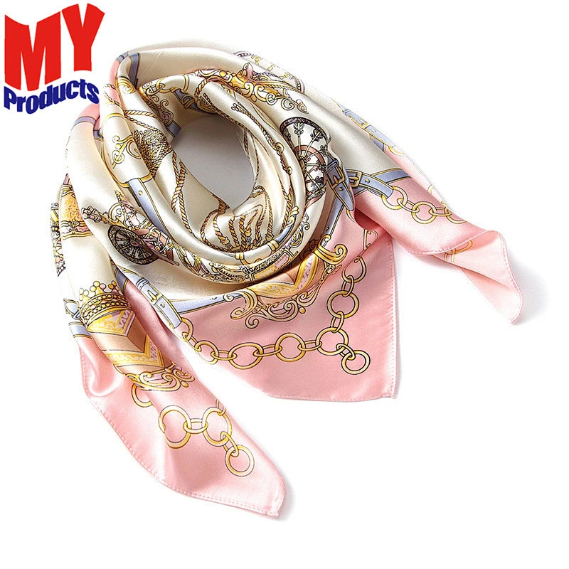 Moose scarf heavy silk scarf silk printed scarf