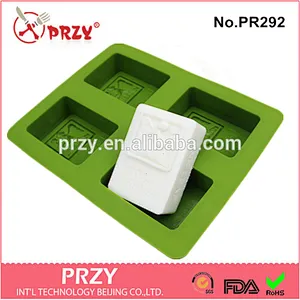 Promotional best selling handmade silicone soap molds