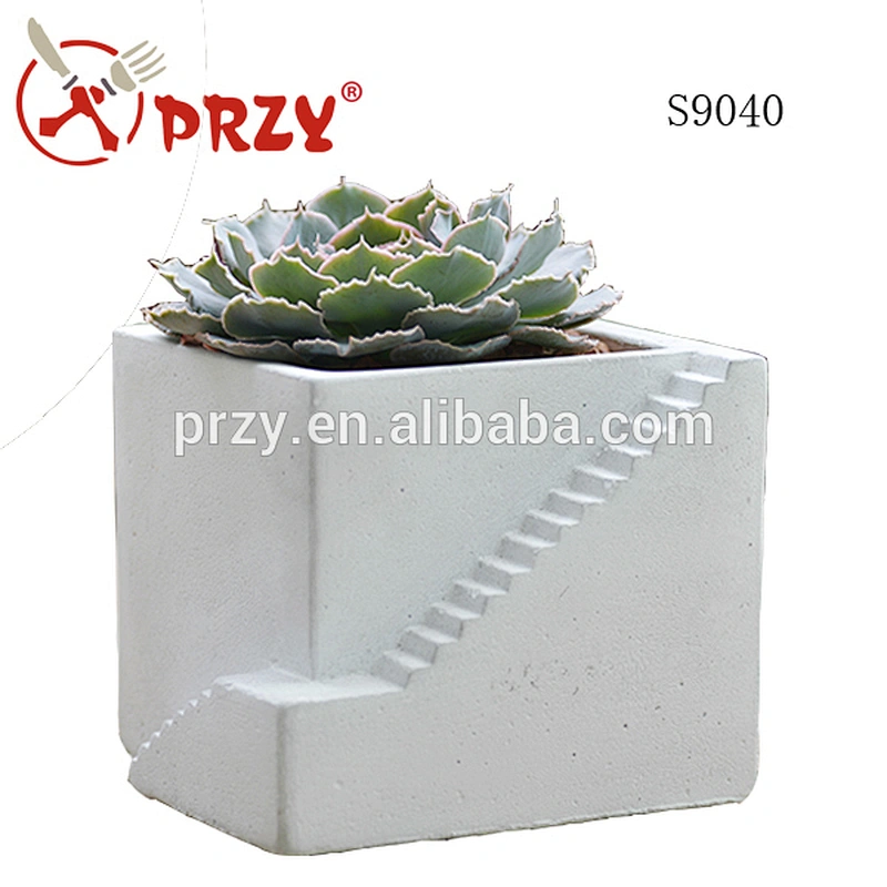 S9040 silicone molds concrete planter molds decorative Concrete Pot Molds Flower pot craft for sale