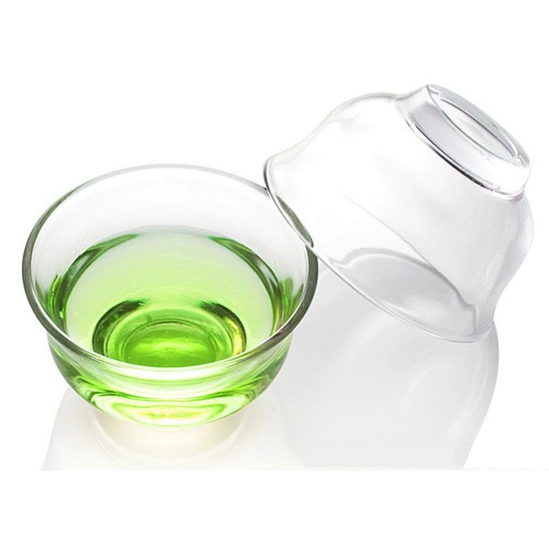 Heating resistant glass bowl small tea cup for loose leaf tea