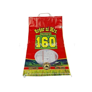 High quality product plastic rice packing bag small sack for 1kg 2kg 5kg