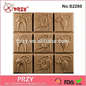 Tray Kitty Kats silicone soap molds for soap making