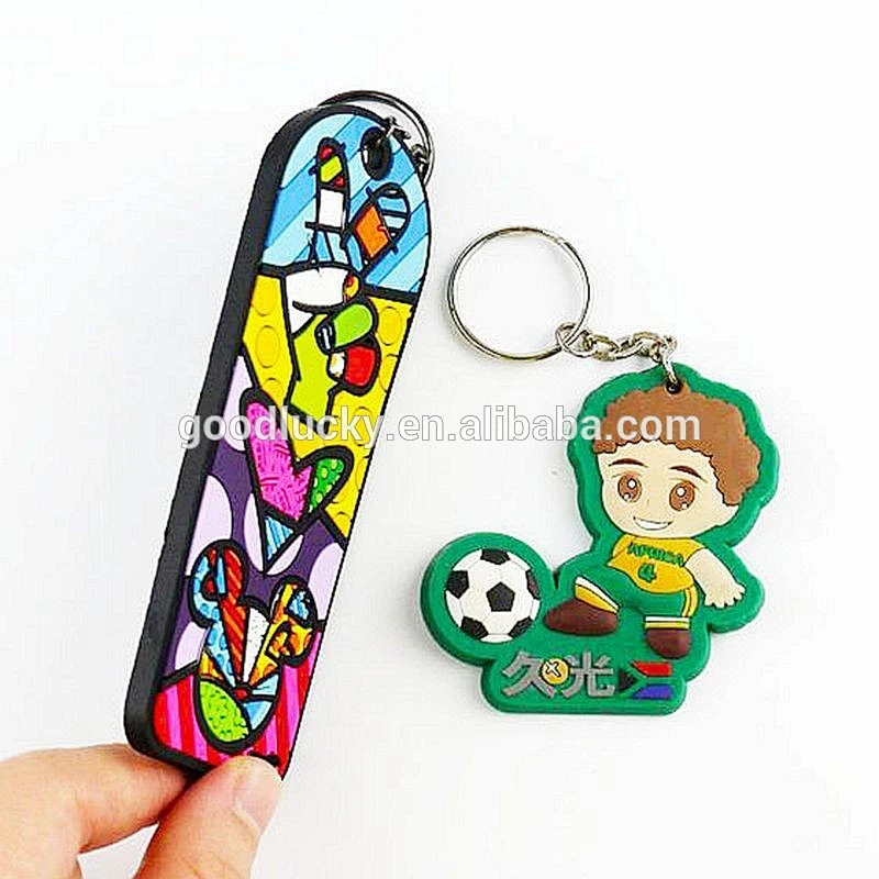Rubber 2/3D keychain with P11 testing
