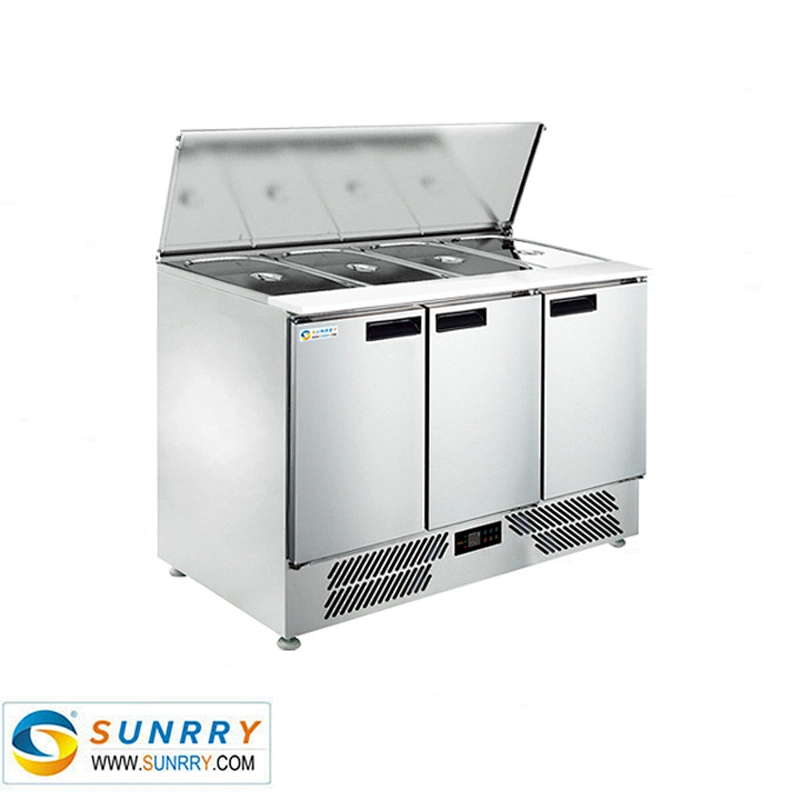 High Performance Salad Showcase Pizza Showcase Pizza Display 5 Pans (SY-RST900S SUNRRY)