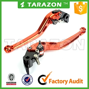 Motorcycle CNC adjustable brake clutch standard long lever for sport racing bike