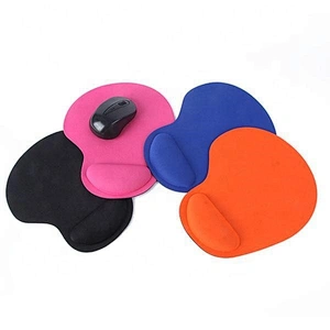 Custom Logo Memory Foam Wrist Rest Mouse Pad With Wrist Support Factory Supplier