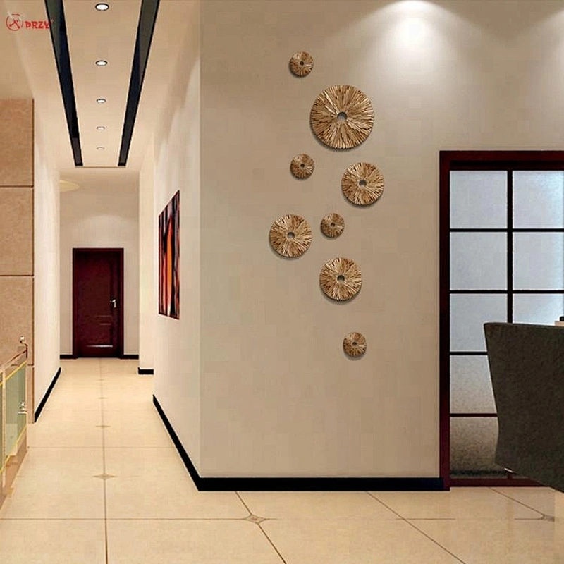 Simple living room wall ornaments Silicone mould TV background wall 3D decorations Molds