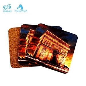 Custom heat resistant silicone mat  MDF cork dinner mat factory table mats sets