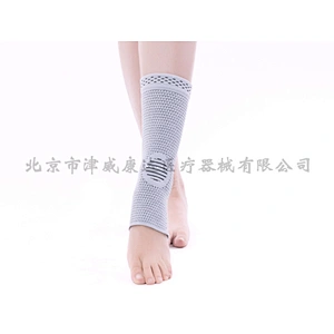 Knitted ankle protector weaving elastic bamboo strap ankle support brace basketball football fitness heel protector