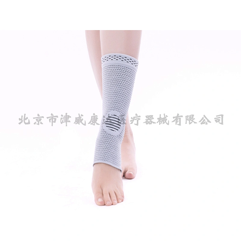 Knitted ankle protector weaving elastic bamboo strap ankle support brace basketball football fitness heel protector
