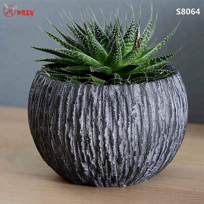 S8064 Personality succulents flower pot Mold concrete planter silicone Mould handmade vase silicone Molds