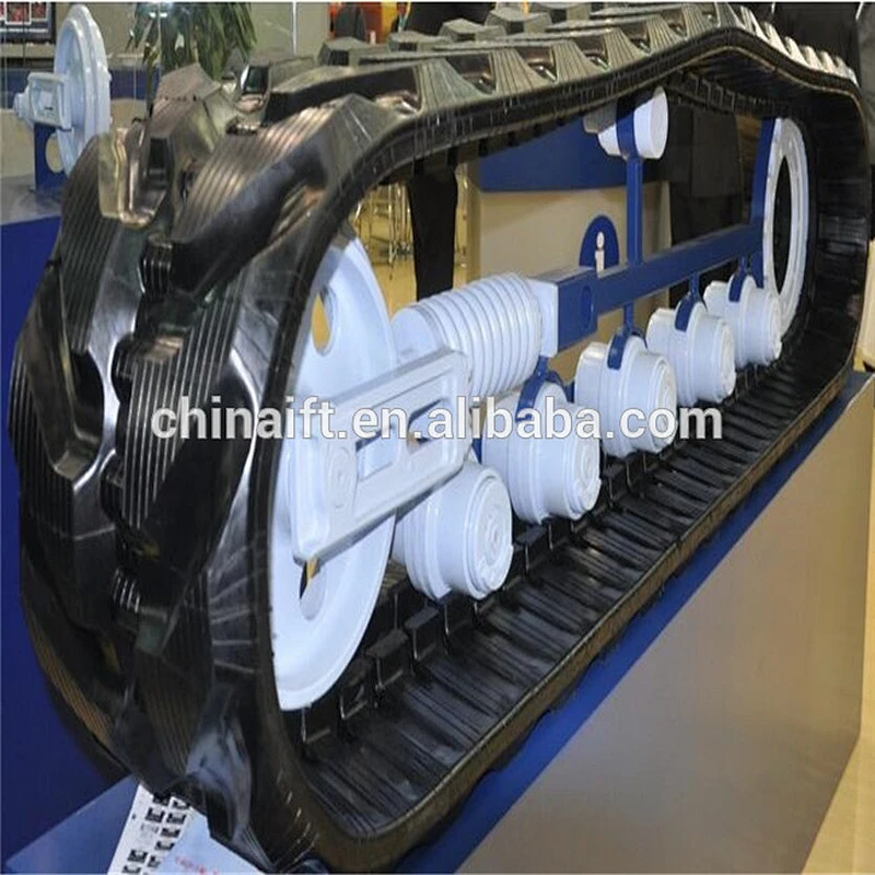 China good quality 250*96*35 rubber crawlers snow rubber track for sale