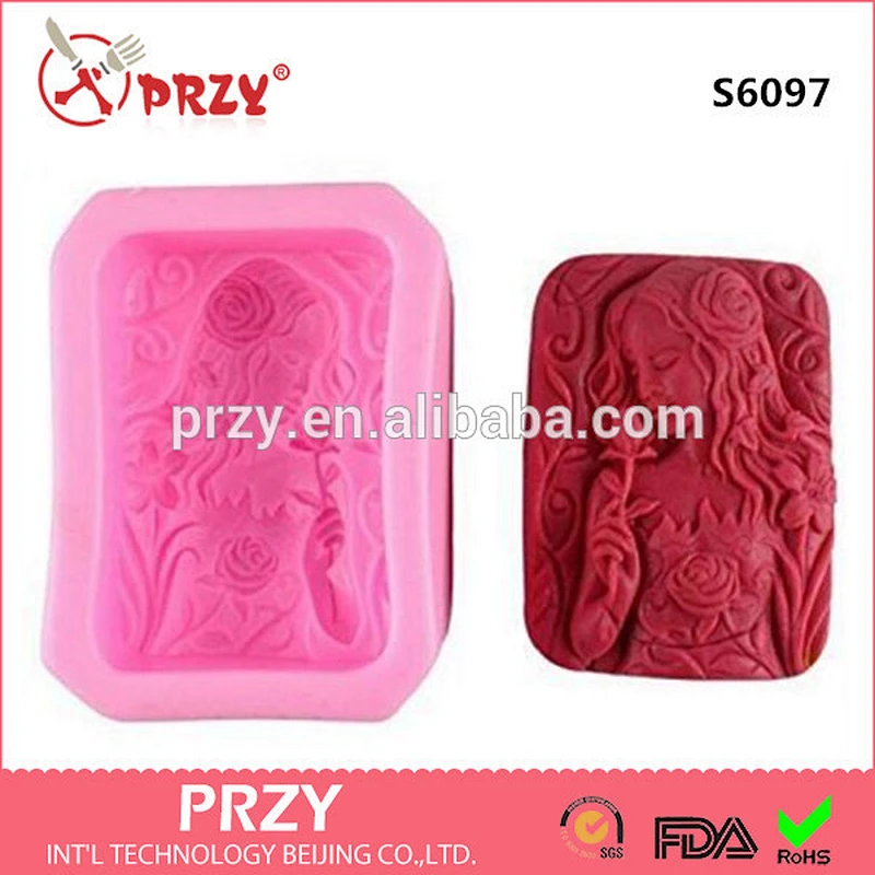 DIY Handmade Soap Molds Craft Art Silicone Soap Mold Craft Pattern