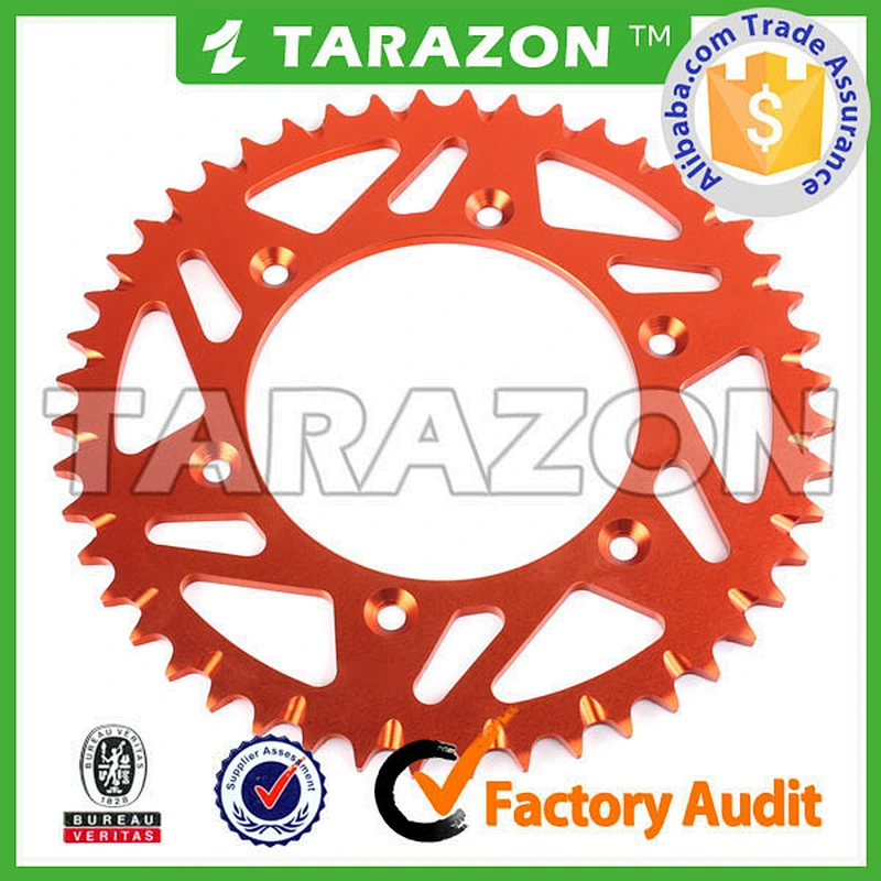 Motorcycle rear alloy aluminum sprocket for CRF 250 450