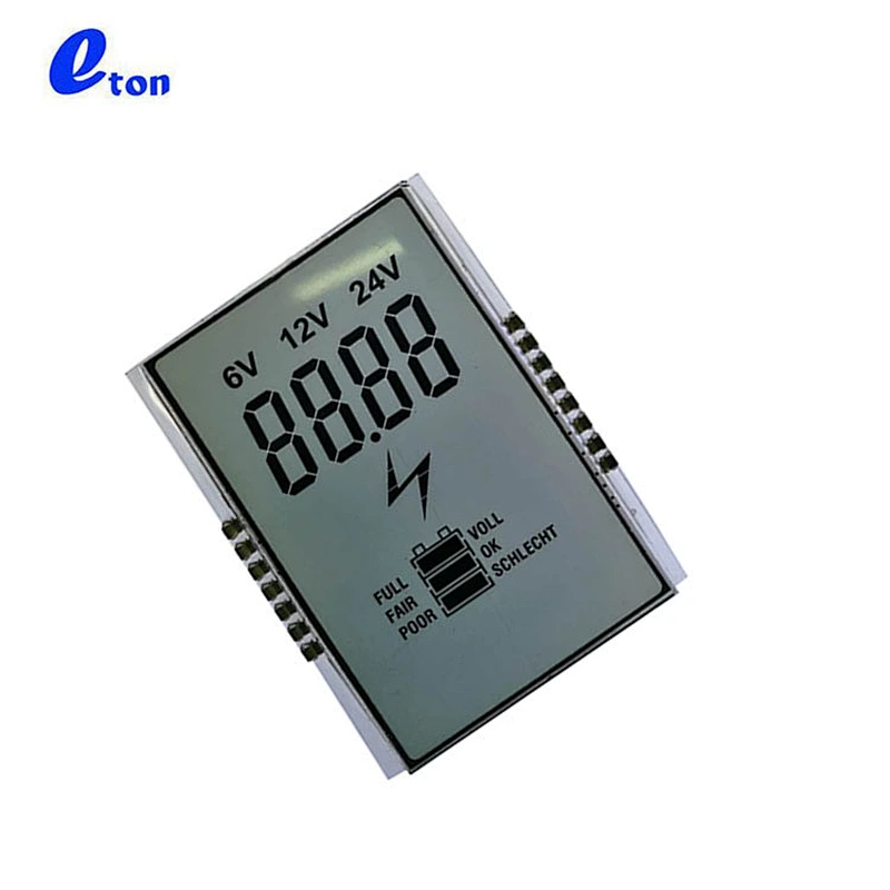 Automobile charger panel monitor digital lcd display board