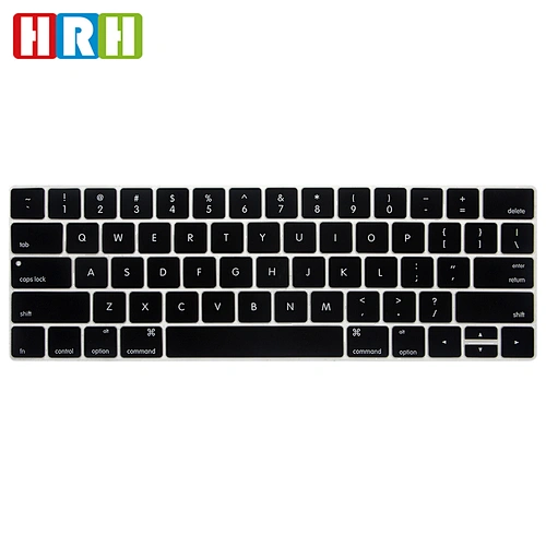Keyboard Skin Silicone Cover for macbook retina display 13 15 with Touch Bar a1706 display