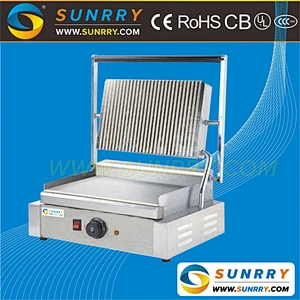 Professional contact grill griddle maker for grill sandwich (SUNRRY SY-GR62D)