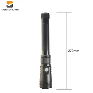 USB INPUT&OUTPUT ALUMINIUM FLASHLIGHT 1000 LUMENS 3.7V  4000MAh LI-ION RECHARGEABLE BATTERY TORCH