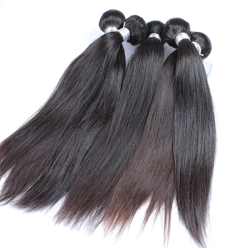 Wholesale Top Quality Raw Unprocessed Virgin Natural Straight Hair Weft