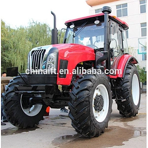4wd cheap130hp 1304 farming tractor with with front loader