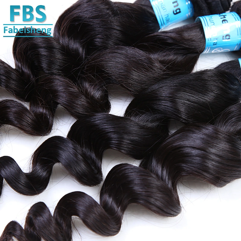2018 FBS best selling top quality loose curly  human hair extension 100% unprocessed curly hair