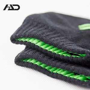 cotton jacquard half terry non slip running socks