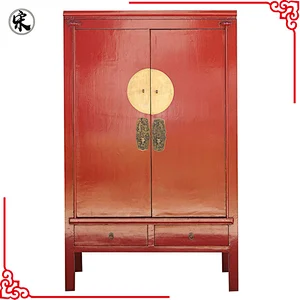 wholesale chinese antique reproduction lacquer bedroom furniture