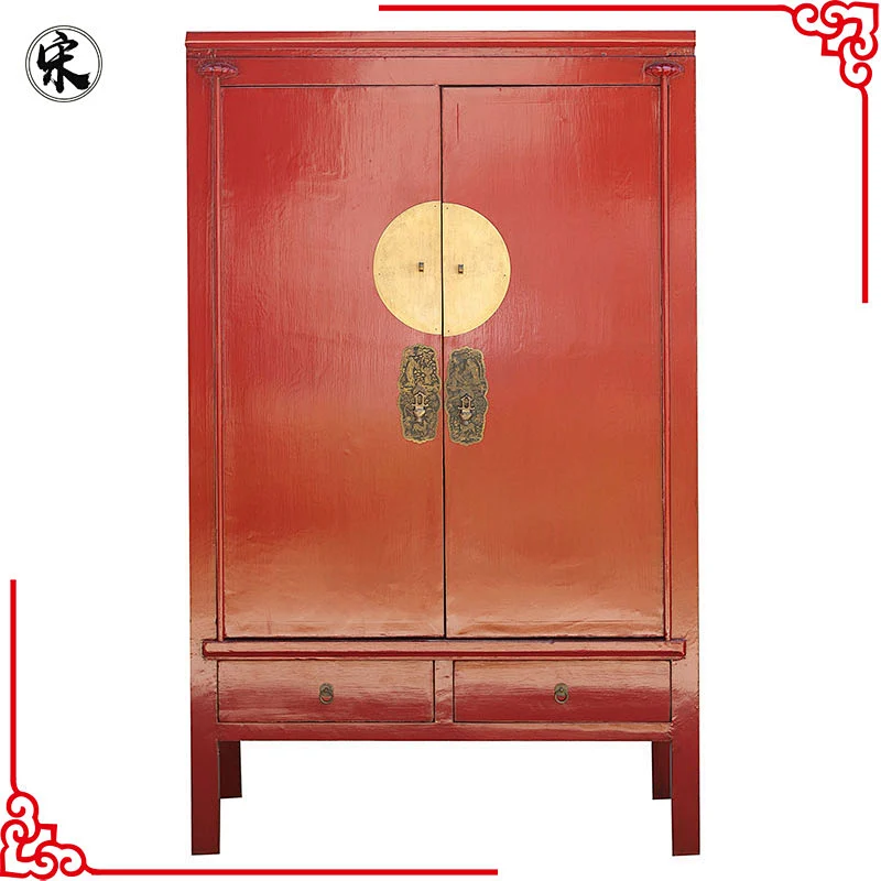 wholesale chinese antique reproduction lacquer bedroom furniture