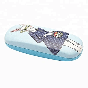 Digital Printing PU Spectacle Case Eyeglass case Optical Case