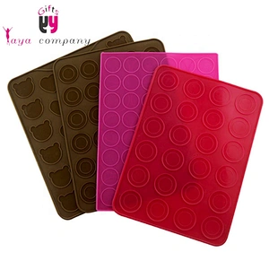 Wholesale Custom Non-Stick Macaron Baking Accessories Mat Silicone