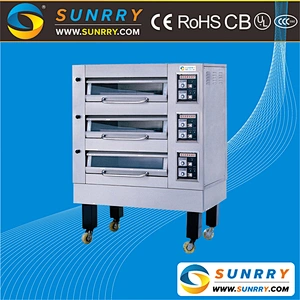 Bakery Bread Oven 2018 Bread Bakery Oven 3 Deck Electric Bakery Oven For Cakes (SY-DV40C SUNRRY)