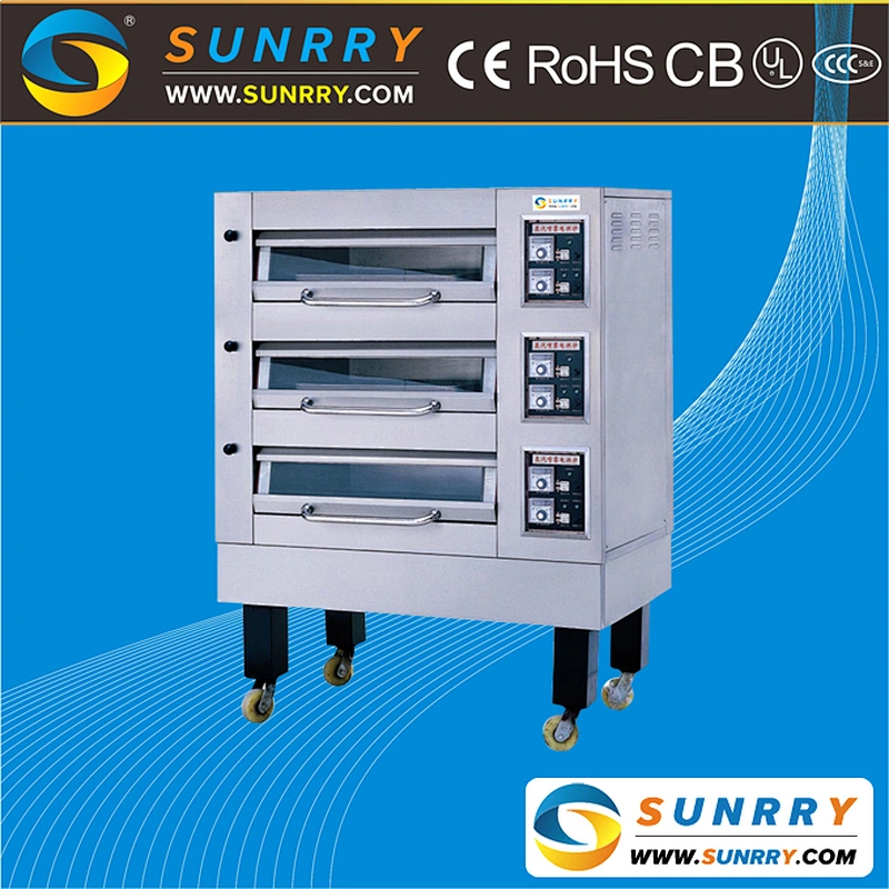 Bakery Bread Oven 2018 Bread Bakery Oven 3 Deck Electric Bakery Oven For Cakes (SY-DV40C SUNRRY)