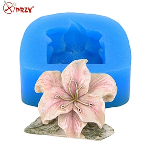 flower 3d silicone soap mold silicone molds for soap handmade flower mold