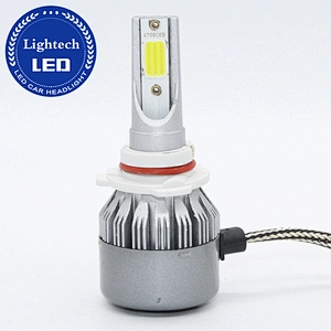 Cheaper Led Headlight All In One Car Accessories C6 LED Headlight H1 H3 H7 H4 H11 9005 9006 Car Led Headlamp