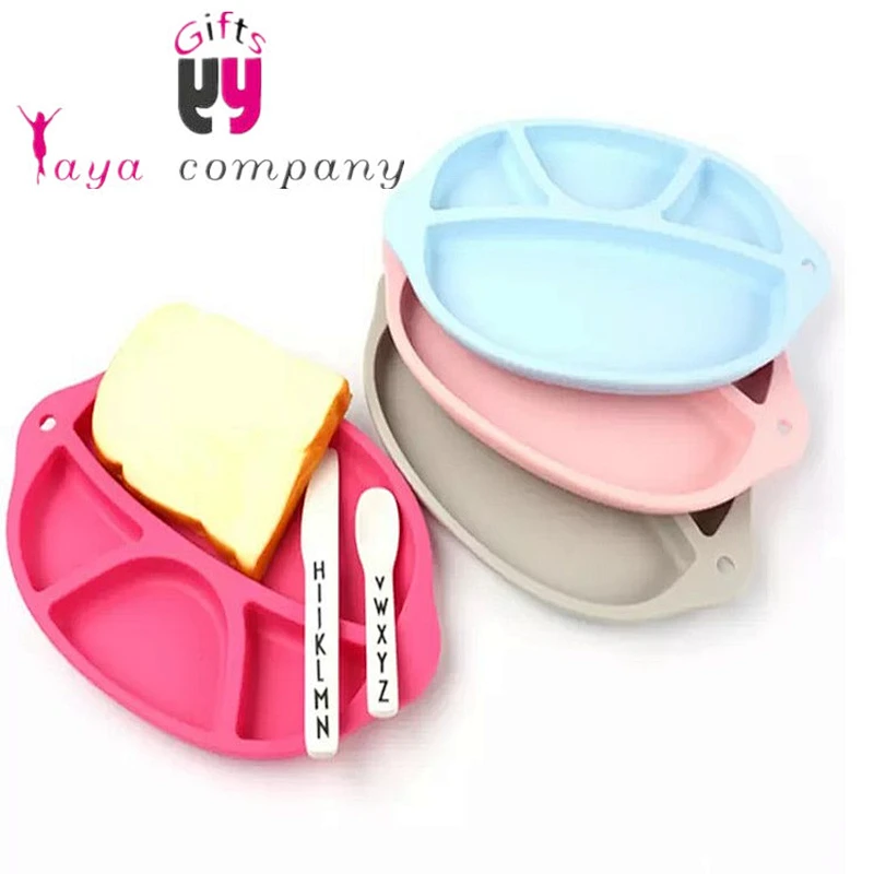 Easy to clean New design and Fashion silicone rubber placemat for kids