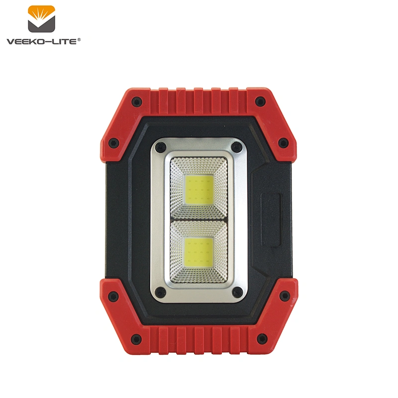 HOT SALE HANGABLE RECHARGEABLE PLASTIC 500 LUMENS WORKING LIGHT 3.7V 2200MAH LI-ION BATTERY OR 4AA BATTERY