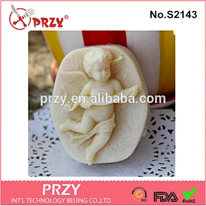 DIY handmade music faery design silicone molds for soap making