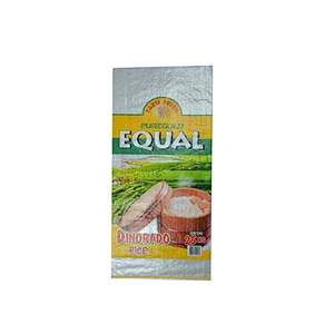 Maize,grain,design printing rice plastic storage pp woven packaging bag with bopp laminated